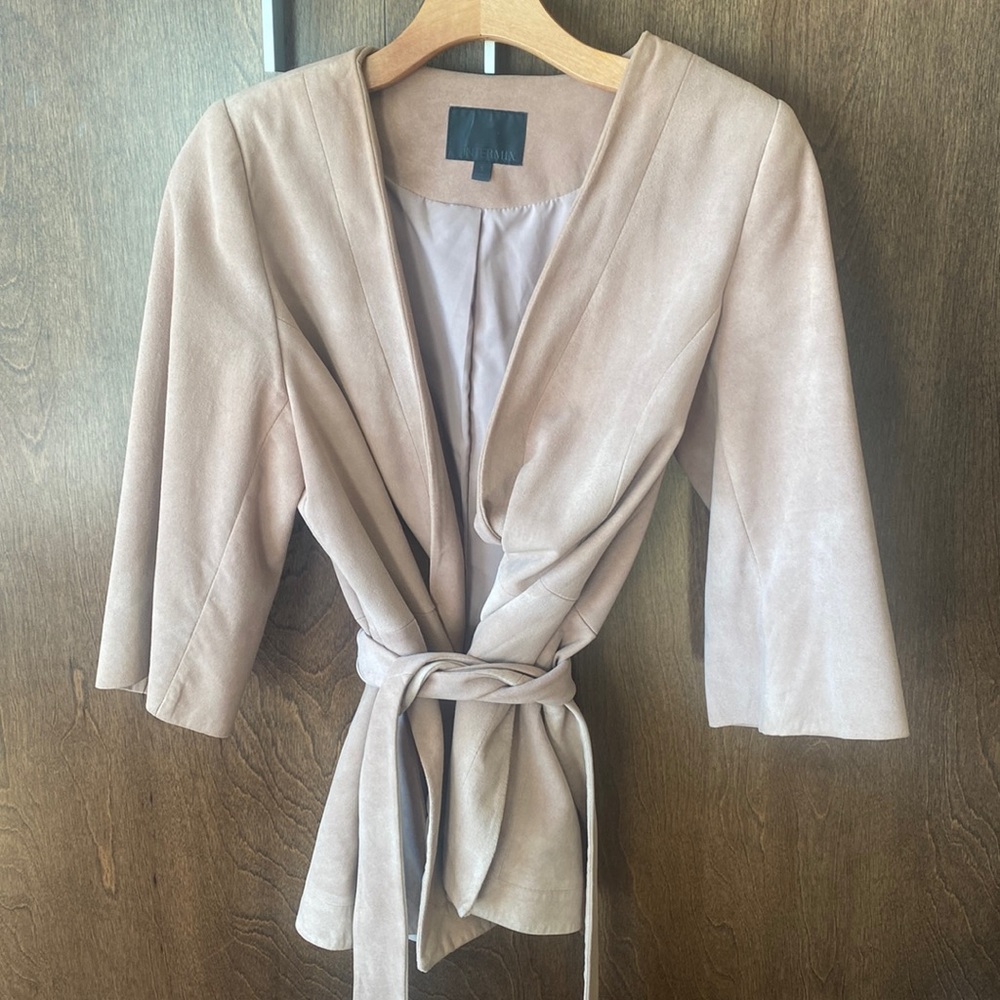 Gorgeous Neutral Suede Topper
